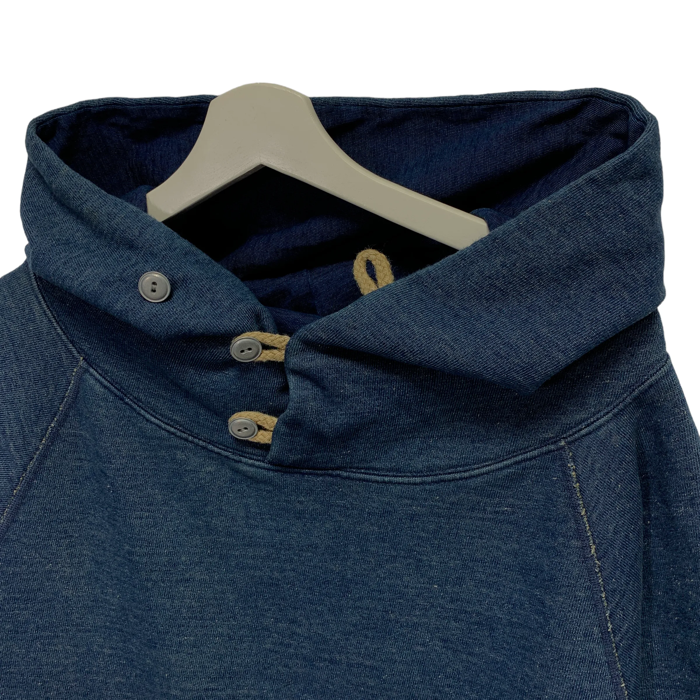 [XL] Kapital Indigo Dye Pullover Hoodie