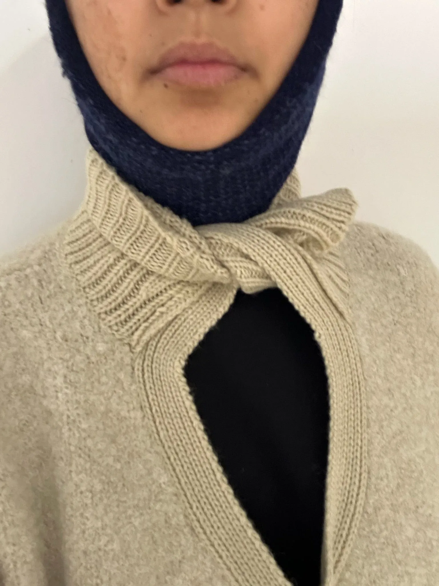 Yin Sweater in Oat or Grey